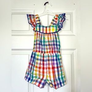 Cat & Jack toddler girl multicolored romper - 2T